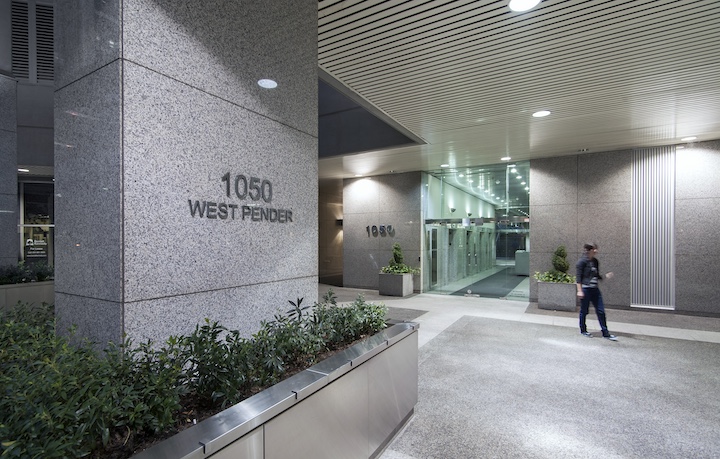 1050 West Pender city view
